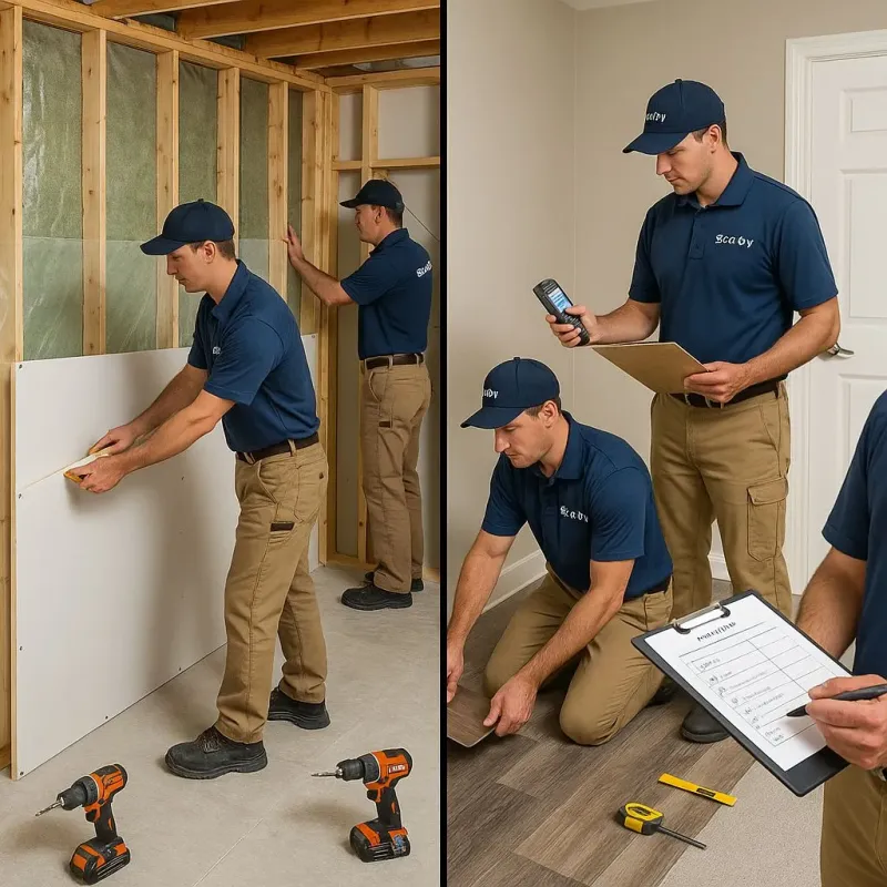 Repairs and Reconstruction process in Black Diamond, WA